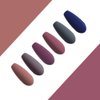 Vishine Gel Nail Polish Kit 12 Color Set, Popular Autumn Winter Gel Colors Collection, Nude Purple Maroon White UV Nail Gel Colors Manicure Set 8ml Each Bottle