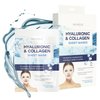 Skin 2.0 Hyaluronic Acid and Collagen Sheet Face Mask - Boosts Moisture, Skin Firming, Reduces Signs of Aging, Hydrating Sheet Mask - Cruelty Free Korean Skin Care For All Skin Types - 5 Masks