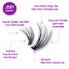 Lash Clusters DIY Eyelash Extension: Mega Volume C D Curl Individual Lashes 150PCS - Eyelash Clusters Extensions 20D Wispy Natural Look False Lashes Cluster Fake DIY at Home 9-16mm by Risute