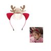 LSHDXD Christmas Headband Hair Hoop, Elk Antlers Cat Ear Glitter Hair bands Hair Accessories Headdress for Christmas Decorations Party Supplies.