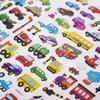 SAVITA 3D Stickers for Kids & Toddlers, 400+ Cars and Trucks Stickers, 3D Puffy Stickers Including Cars, Trains, Airplanes, Fire Trucks, Helicopters, Motorcycles, School Buses, Spaceships and More