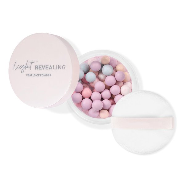 PASNOWFU Setting Powder, Blush Palette with Puff, Fine Texture Pressed Powder Makeup, Setting Powder Makeup for a Flawless Finish 04#