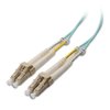 Cable Matters OFNP Plenum Multimode Duplex OM3 Fiber Cable 3.3 Feet / 1m (40Gb 10Gb, LC to LC, 50/125 Fiber Optic Cable, Fiber Patch Cable)
