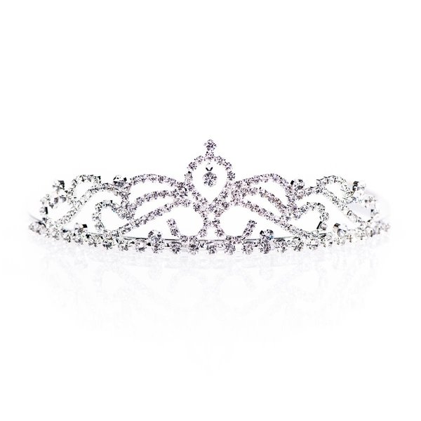 Anderson's Ruby Tiara, Rhinestone Wedding, Prom, Pageant Tiara, Queen Or Princess Tiara For Prom, Homecoming, Pageant, Wedding, School Dance, Award, Costume, Party, Event