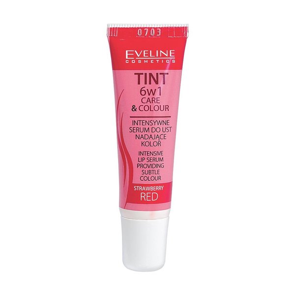 Lip Therapy Professional 6 in 1 Care and Color Intensive Lip Balm and MOISTURIZER (Strawberry Red)