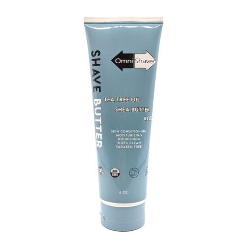 OmniShaver Shave Butter - The Best Shaving Cream for Head Arms Legs and Body - Shaving Conditioner Cream