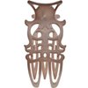 Camila Paris CP2902 French Hair Clip for Women, Hair Side Clips, 3 inch Girls Hair Claw Clips Jaw Fashion Durable Styling Hair Accessories for Women, Strong Hold No Slip Grip, Made in France. Nude