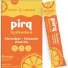 Pirq Hydration - Orange - Hydration Powder Packets | Electrolyte Drink Mix | Curcumin | B Vitamins | Zero Sugar | Keto Friendly | 10 Sticks