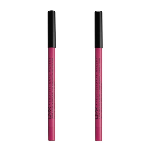 NYX PROFESSIONAL MAKEUP Pack of 2 Slide On Lip Pencil, Sweet Pink SLLP10