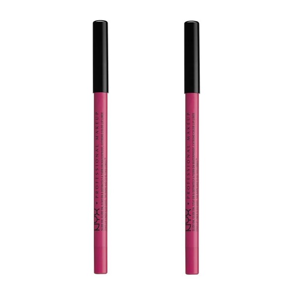 NYX PROFESSIONAL MAKEUP Pack of 2 Slide On Lip Pencil, Sweet Pink SLLP10