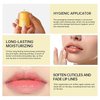 2 Pcs Honey Lip Butter,12hrs Long-lasting Moisture, Gentle Exfoliation, Hydrating Overnight Lip Balm & Mask,Hygienic Twist Dispenser