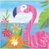 Creative Converting Lush Luau Beverage Napkins, 5", Multi-colored