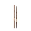 Music Flower Eyebrow Pencil in Teardrop Tip with Spoolie Brush, Dual Ended Eyebrow Pen Natural Fills and Defines Brow Tint, Soft Brown