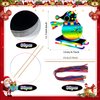 Motipuns 80 Pcs Christmas Snowman Scratch Cards for Boys Girls Rainbow Christmas Ornaments Christmas Crafts for Winter Xmas Holiday Party Supplies Home Classroom DIY Activities