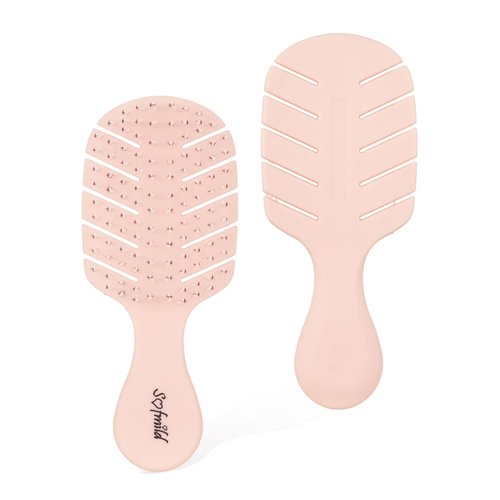 Sofmild Mini Travel Vent Cute Hair Brush,Fast Dry Shower Detangler Brush,Glide Through Tangles Wi...