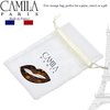 Camila Paris CP2971 French Hair Barrette Clip for Girls, Small Handmade Kiss Brown, Strong Hold Grip Hair Clips for Women, No Slip and Durable Styling Girls Hair Accessories, Made in France