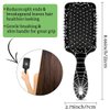 Detangler Hair Brush Black Spider Web Hairbrush for Kids Boys Girls, Glide Through Tangles with Ease and Massage Scalp, Smooth for All Hair Types (Wet Dry Thin Long Curly Hair)