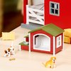 Terra by Battat – 5 Pcs Dog House Playset –Toy Dog Figurines for Kids 3-Years-Old and Up