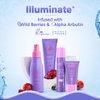 Aqualogica Illuminate+ Oil Free Face Moisturizer | with Wild Berries & Alpha Arbutin | Deeply Moisturizes Skin & Helps Give a Natural Glow | Non-Sticky & Non-Oily | 3.38 Fl Oz/100ml