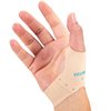 Velpeau Thumb Wrist Compression Sleeve for Arthritis Pain (2 Pcs) -Elastic Liner for Plastic Splint, Right & Left Hand(Beige, Short Version, Medium)