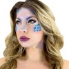 Woochie Water Activated Makeup - Professional Quality Halloween and Costume Makeup - (Blue, 0.1 oz)