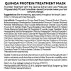 AROMATICA Quinoa Protein Hair Treatment 5.41oz / 160ml, Silicone free, Sulfate Free/Nourish, Moisturizes, and Adds Shine