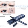 Vtrem 2 Pack Liquid Eyeliner Navy Blue and Light Brown Waterproof Eyeliner Pencil Smudge Proof Slim Eyeliner Freckle Pencil Korean Glitter Eyeliner Long Lasting All Day