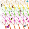 Honoson 24 Pcs Butterfly Bug Net for Kids Insect Collecting Net Bug Catcher Fishing Net Science Nature Exploration Observation Tools for Boys Girls Spring Outing Specimen Supplies