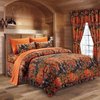 Regal Comfort Orange Full 6 Piece Sheet Sets (Fitted Sheet, Bed Sheet and 4 Pillow Cases)
