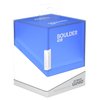 Ultimate Guard Boulder Synergy 100+, Deck Case for 100 Double-Sleeved TCG Cards, White/Blue, Secure & Durable Storage for Trading Card Games
