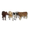 ZAGA Toys Dairy Cow Figurine Set of 4, Realistic Farm Animal Toys for Kids for Imaginative Play