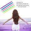 WILLBOND 100 Pcs Spiral Perm Rods for Hair Curlers Heatless Plastic Perm Cold Wave Rod Kit Hair Rollers for Women Styling Curling Perm Rod Hairdressing Salon Tools