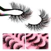 7 Pairs Cat-Eye Lashes Flu-ffy 18mm Fox Eye Lashes Curly Volume Eyelashes Faux Mink Lashes that Look Like Extensions Lashes Wispy False Eyelashes Natural Look(Z06)