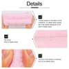 WHAVEL Spa Headband and Wristband Set, Puffy Headband for Washing Face Terry Cloth Face Wash Headband Skincare Wrist Bands Women Girls (Pink)
