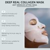 Deep Collagen Overnight Mask 35gx4ea | The real collagen 2,160,000ppb | Facial Hydrogel Masks with low molecular weight collagen for elasticity, firming, and moisturizing