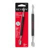 Revlon Cuticle Pusher and Nail Cleaner, Dual Ended Nail Care Tool, Easy to Use, Stainless Steel (Pack of 1)