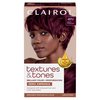 Clairol Textures & Tones Permanent Hair Dye, 4RV Berry Burgundy Hair Color, Pack of 1