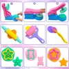Playdough Tools 36pcs Play Dough Tools Set for Kids with Playdough Cutters,Roller,Rolling Pins,Dough Extruder