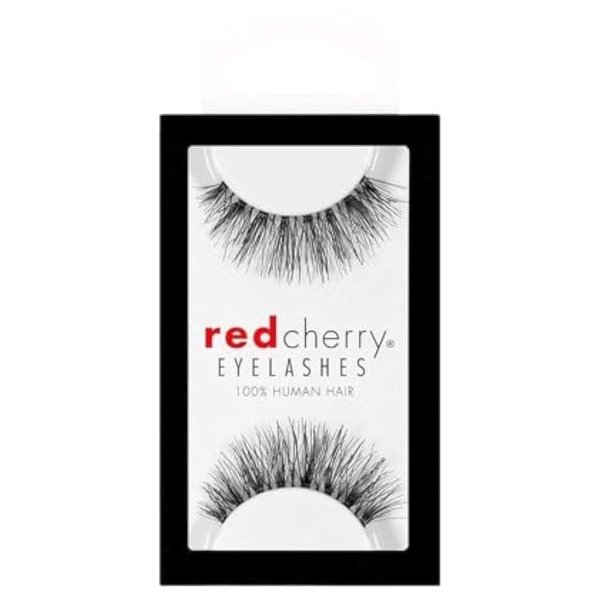 Red Cherry False Eyelashes #523 (Pack of 3 Pairs)