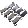 MOTOKU Front and Rear Brake Pads for Ranger 400 425 500 570 700 TM ETX