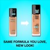 Maybelline Fit Me Matte + Poreless Liquid Oil-Free Foundation Makeup, Creamy Beige, 1 Count (Packaging May Vary)