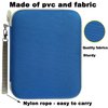 Card Case Compatible for Yoto Card Case Holder 80 Pockets Card Folder Card Binder with Zipper fit 2.3 * 3.4 inch Mini Audiobook Cards (Blue)