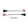 HSTECH 72-5600 2 Pairs (4 Pack) Wire Cable Wiring Harness for Ford Lincoln Mercury Mazda Speakers Adapter Connector Adaptor Plug