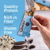 Quest Nutrition Cookies & Cream Protein Bars, 21g Protein, 1g Sugar, 4g Net Carb, Gluten Free, Keto Friendly, 12 Count