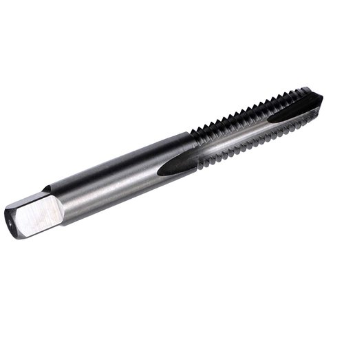 Drill America 3-48 High Speed Steel Tin Coated 2 Flute Spiral Pointed Tap, T/A Series