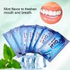 50Pcs Dental Clean Teeth, Dental Floss & Picks Dental Floss Wipe Cloth Tooth Cleaning Tool for Oral Deep Cleaning Teeth Whitener Strips Dental Finger Toothbrush No Sensitivity Removing Teeth Stains
