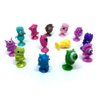 STOBOK Mini Animal Doll Suction Cup Toy Dolls Miniature Desk Ornament for Kids Carnival Party Favors 24pcs (Random Pattern)