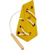 Sealive Early Development Toys Wooden Lacing Toys, Montessori Activity Kids Cheese Toys, Children Learning Educational Wood Block Puzzles Toy for Toddlers Boys Girls (Cheese)