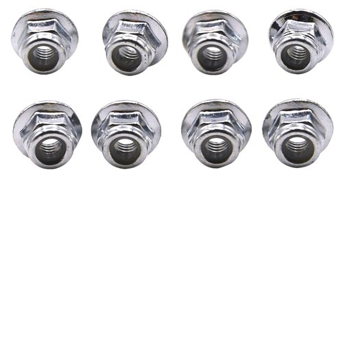 Blomiky 8 Pack 9125 Scew Lock nut 25-WJ02 Spare Part for 9125 9155 9156 RC Car RC Truck 9125 Locknut 2