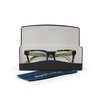 eyebobs Fare n Square Unisex Premium Reading Glasses for Men and Women | Square Eye Glasses